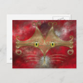 Carte postale Cat's-Eyes (Devant / Derrière)