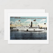 Carte Postale Catskill Evening Lines - Le Clermont (Devant / Derrière)