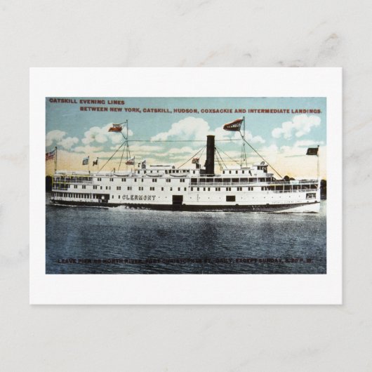 Carte Postale Catskill Evening Lines - Le Clermont (Devant)