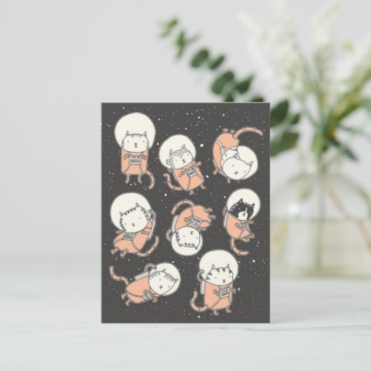 Carte Postale Catstronautes (Debout devant)