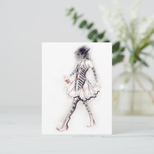 Carte Postale Catwalk (Debout devant)