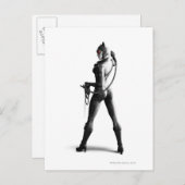 Carte Postale Catwoman (Devant / Derrière)