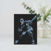 Carte Postale Catwoman avec Whip (Debout devant)