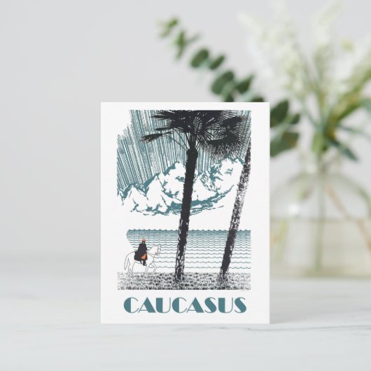 Carte Postale Caucase (Debout devant)