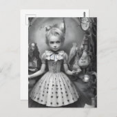 Carte postale Cauchemar au pays des merveilles (Devant / Derrière)