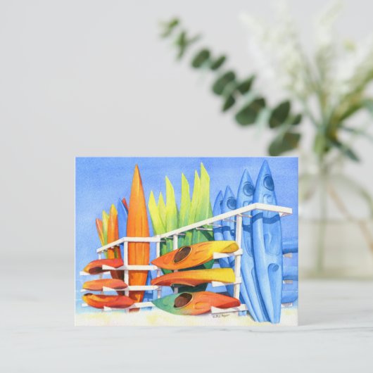 Carte Postale Causeway Kayaks (Debout devant)