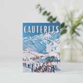 Carte Postale Cauterets Station de ski (Debout devant)