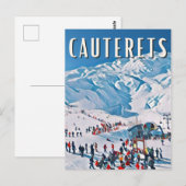 Carte Postale Cauterets Station de ski (Devant / Derrière)