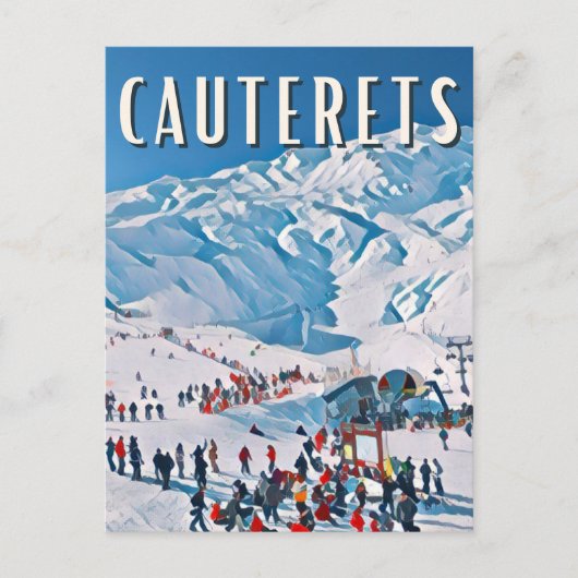 Carte Postale Cauterets Station de ski (Devant)