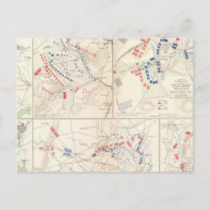 Carte Postale Cav Brigade, Cedar Mtn, Manassas, Bull Run