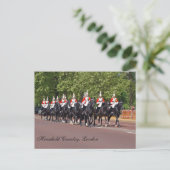 Carte postale Cavalerie ménagère (Debout devant)