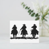 Carte Postale cavalier (Debout devant)