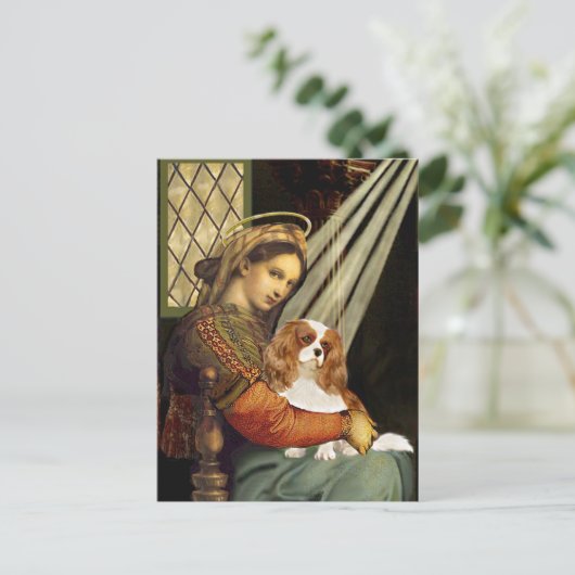 Carte Postale Cavalier 2 (Bl) - Madonna (Debout devant)