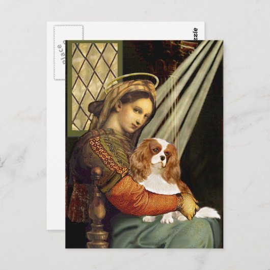 Carte Postale Cavalier 2 (Bl) - Madonna (Devant / Derrière)