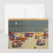 Carte Postale Cavalier Beach and Club, Virginia Beach, Va (Devant / Derrière)