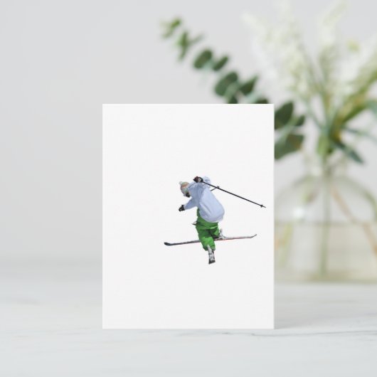 Carte Postale cavalier libre (Debout devant)