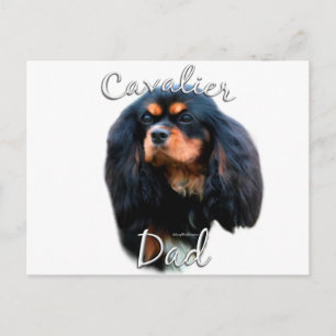 Carte Postale Cavalier Roi Charles Espagnol Papa 2