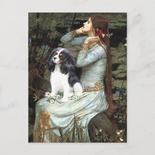 Carte Postale Cavalier (Tri6) - Ophélie assise (Devant)