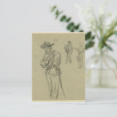 Carte Postale Cavaliers (Debout devant)