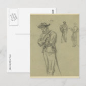 Carte Postale Cavaliers (Devant / Derrière)
