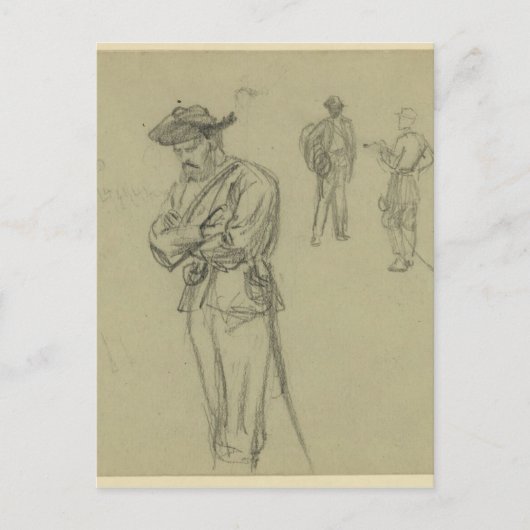 Carte Postale Cavaliers (Devant)