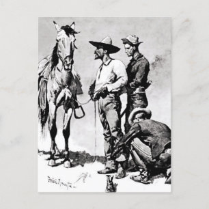 Carte Postale Cavaliers du troisième régiment par Frederic Remin