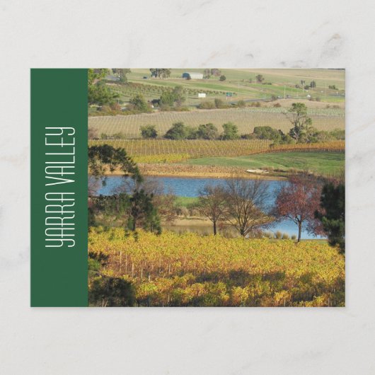 Carte Postale cave à vin de la vallée de yarra (Devant)