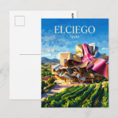 Carte Postale Cave Marqués de Riscal Espagne (Devant / Derrière)