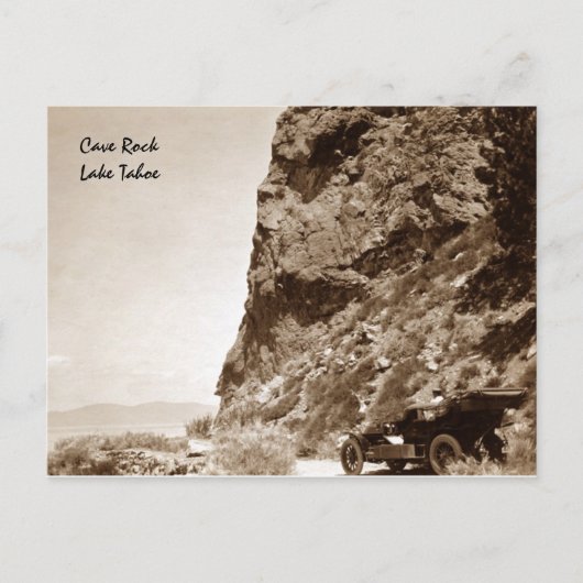 Carte Postale Cave Rock Lake Tahoe (Devant)