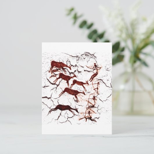 Carte Postale Caveman Art (Debout devant)