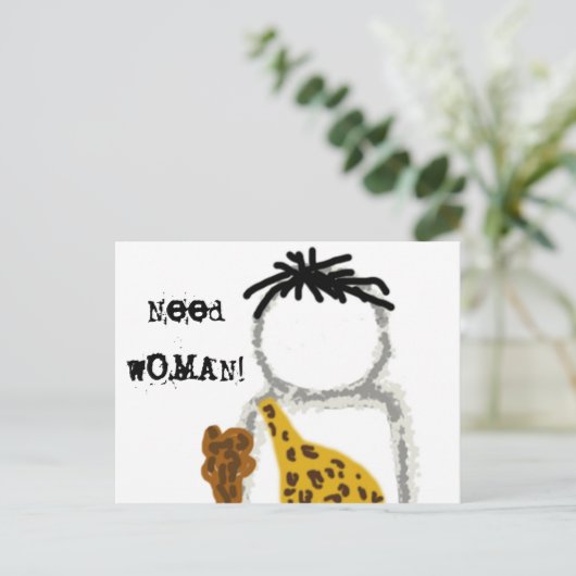 Carte Postale Caveman Ghost (Debout devant)