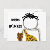 Carte Postale Caveman Ghost (Devant / Derrière)