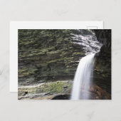 Carte Postale Cavern Cascade, Watkins Glen State Park, New York (Devant / Derrière)