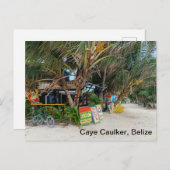 Carte postale Caye Caulker (Devant / Derrière)