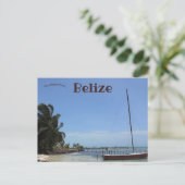 Carte Postale Caye Caulker Belize (Debout devant)