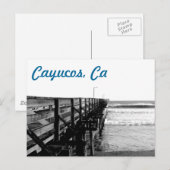Carte Postale Cayucos, Ca (Devant / Derrière)