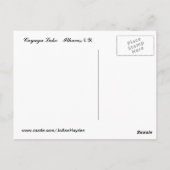 CARTE POSTALE CAYUGA LAKE, ITHACA, N.Y. (Dos)