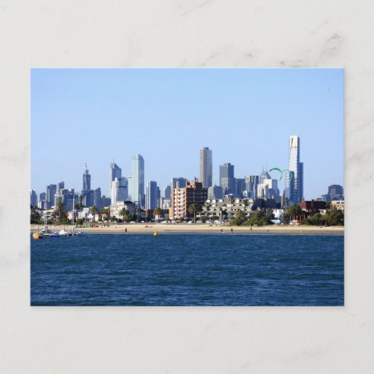 Carte Postale CBD de Melbourne (Devant)