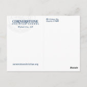 Carte postale CCS (Dos)
