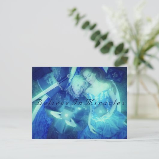 CARTE POSTALE CDO-BLEU (Debout devant)