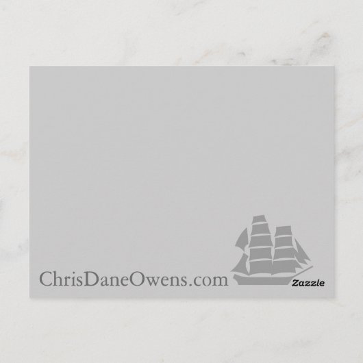 Carte postale CDO W/B (Dos)