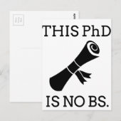 Carte Postale Ce doctorat n'est pas BS (Devant / Derrière)
