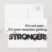 Carte Postale Ce N'Est Pas La Douleur... (Devant / Derrière)