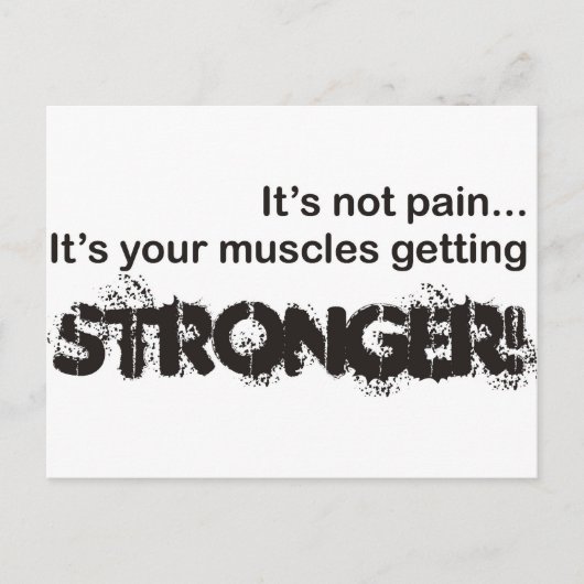 Carte Postale Ce N'Est Pas La Douleur... (Devant)