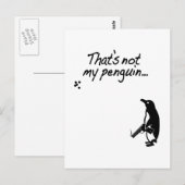 Carte Postale Ce n'est pas mon pingouin Vertical (Devant / Derrière)