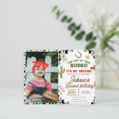 Carte Postale Ce n'est pas mon premier rodéo Cowboy photo 2e ann (Debout devant)