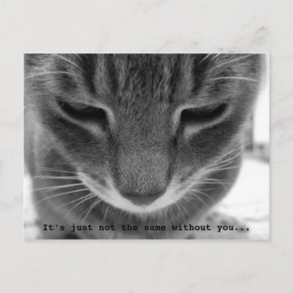 Carte Postale Ce n'est pas pareil sans toi...