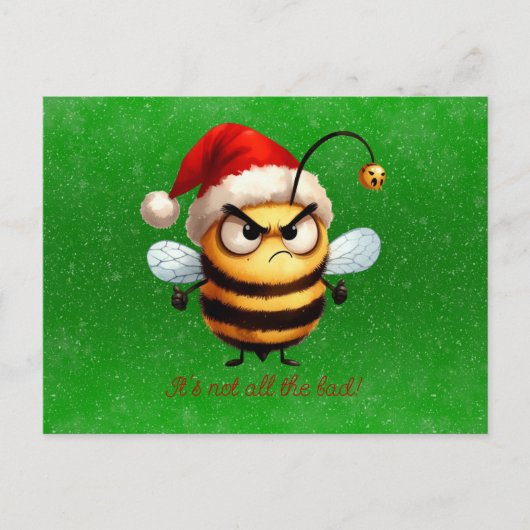 Carte Postale Ce n'est pas que cette mauvaise abeille grincheuse (Devant)