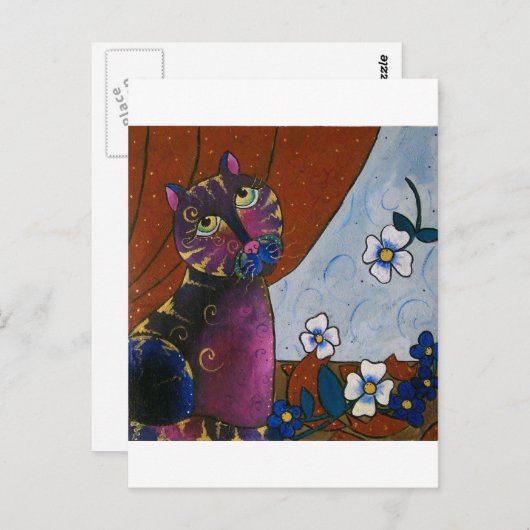 Carte Postale Ce n'était pas moi (Devant / Derrière)