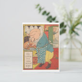 Carte Postale Ce petit porc shad roast beef 1879 (Debout devant)